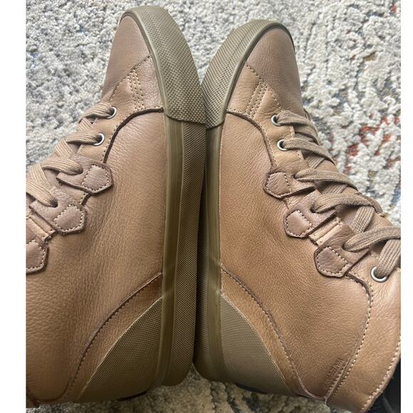 SOREL Caribou Mid Waterproof Lace Up Leather Sneaker Khaki Size 9 - Picture 9 of 16